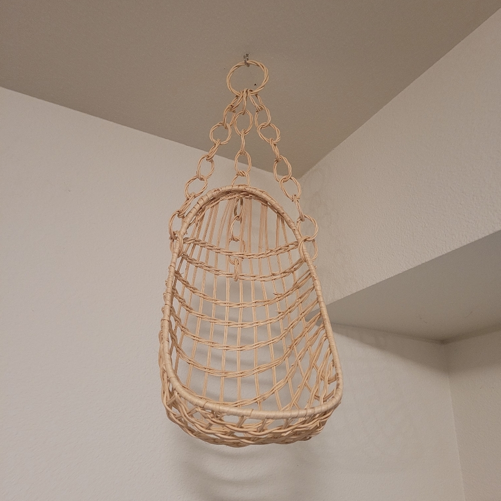 Vintage egg chair plant holder